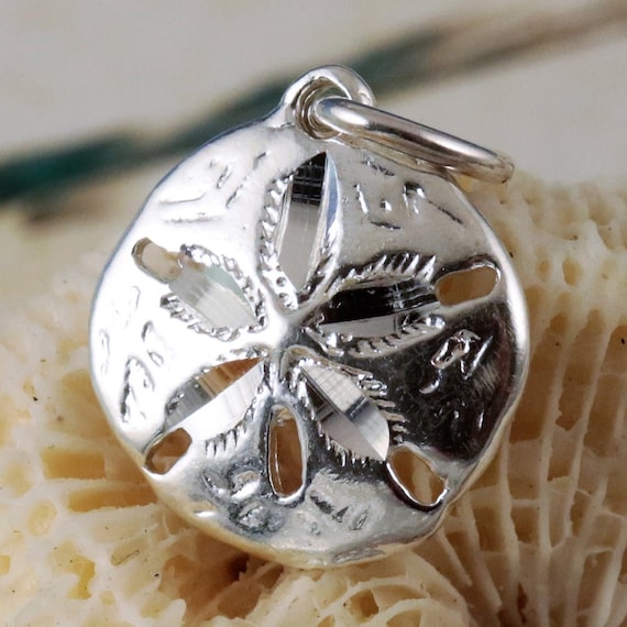 Medium sand dollar charm best sale