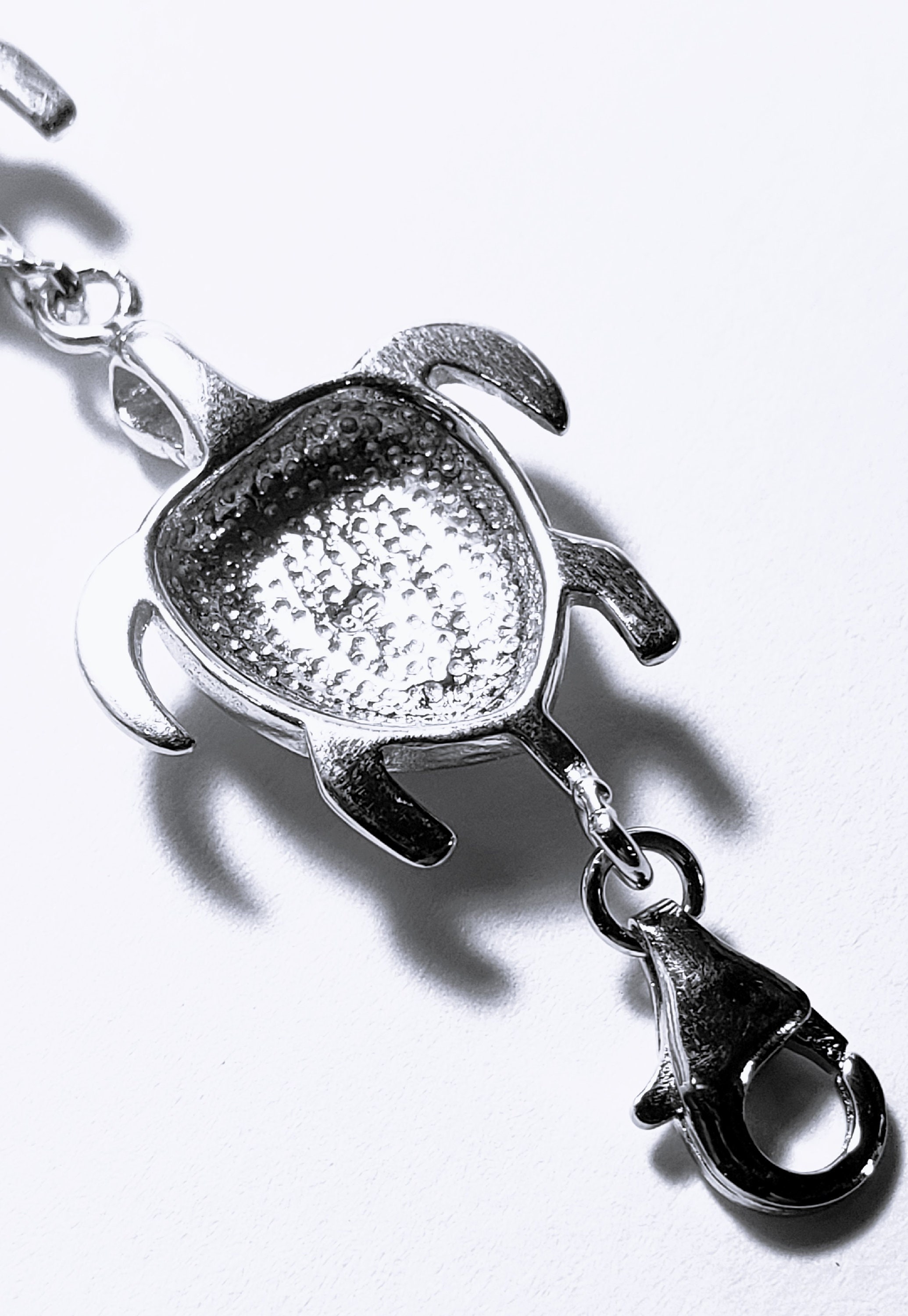 Bracciale Regolabile Con Tartaruga Marina In Argento 925 E Opale – Gioiello Significativo, Idea Regalo Per Donna