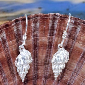 Pendientes de plata de ley con forma de tulipán con corte de diamante y banda de 11/16" de largo + alambre para pendientes de 5/8"