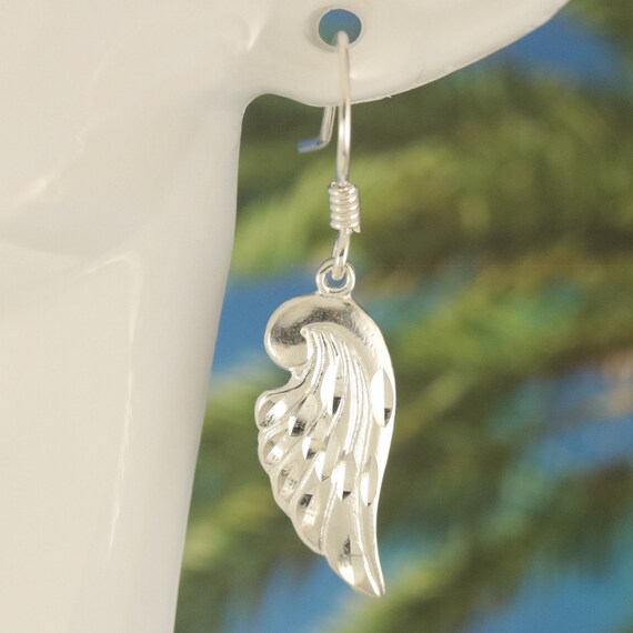 Orecchini Angeli Ali In Argento 925 Con Cristalli Originali Placcato Oro Rosa – Collezione Limitata Senti