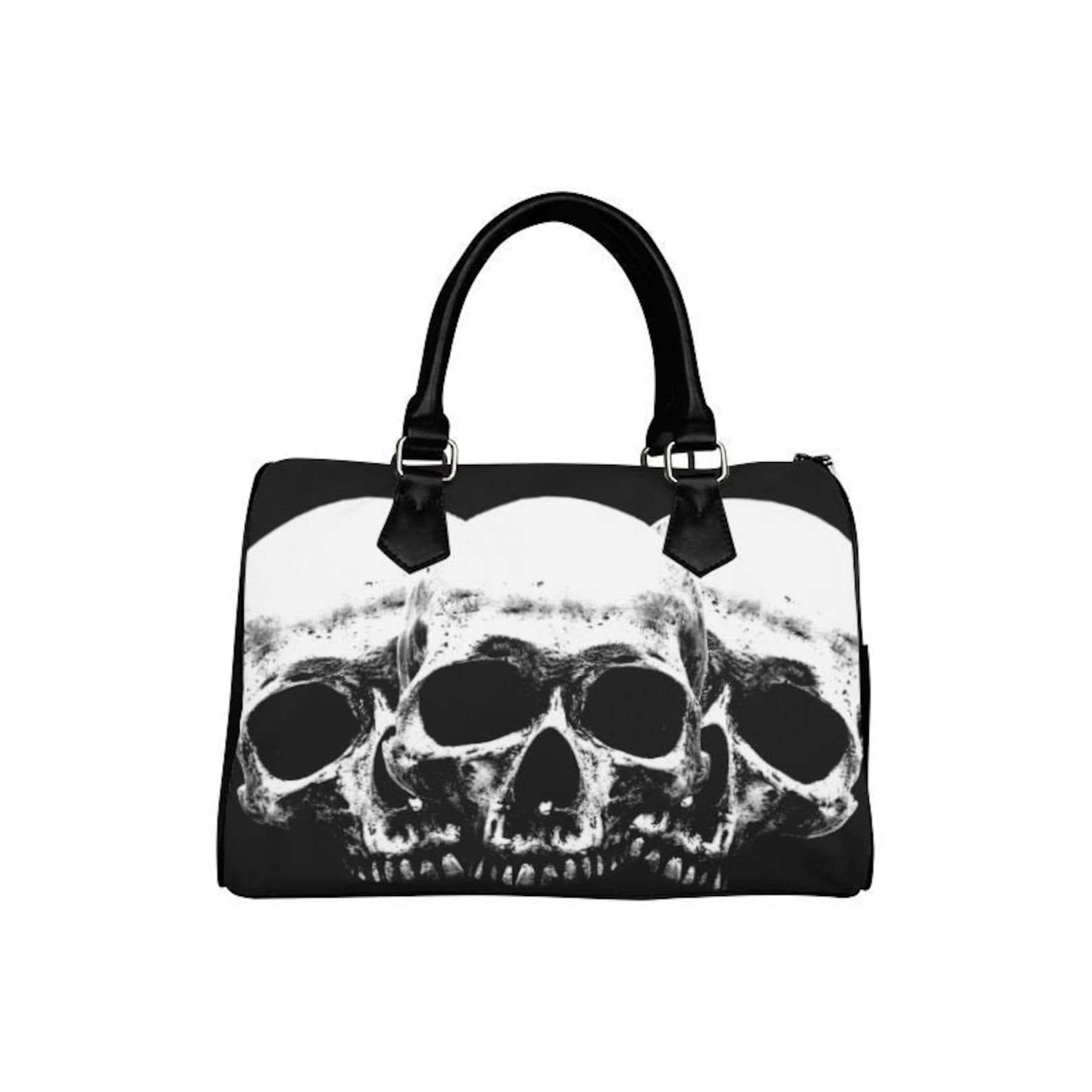 Skull Barrel Style Handbag Skull Purse Gothic Purse Gift Etsy