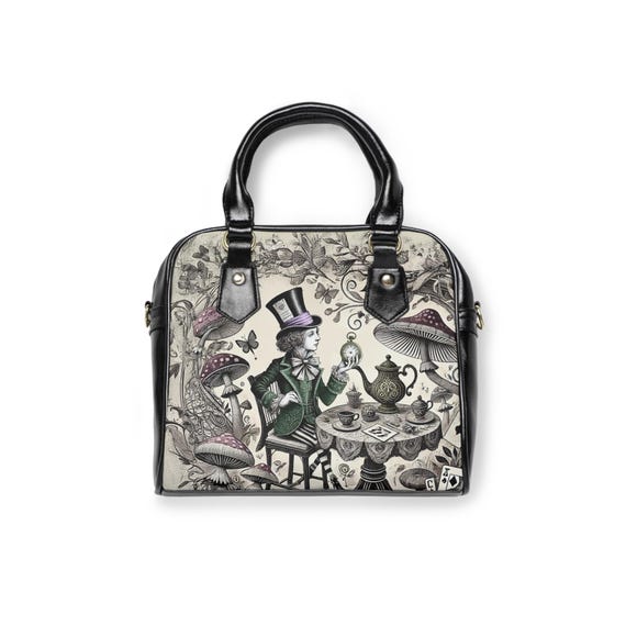 Alice au pays des merveilles Chapelier fou, sac à main, sac à main