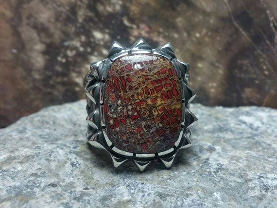Extraordinary Dinosaur Bone Ring
