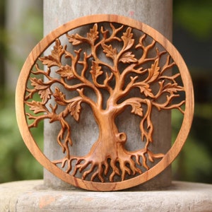 12 30 cm balinesische Wand hängen riesigen Baum des | Etsy