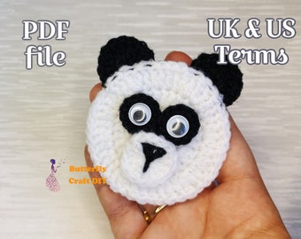 PDF Pattern Panda Crochet Pocket Hug :  RAOCK ideas,  Bereavement, grief, loss, thinking of you gift
