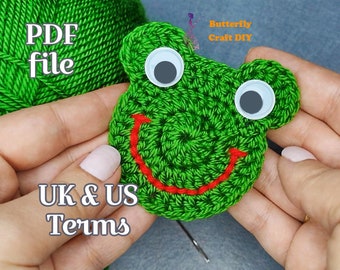 PDF Pattern Crochet Frog Pocket Hug :  RAOCK ideas,  Bereavement, grief, loss, thinking of you gift