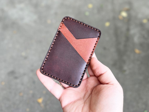 [JILLSTUART]★PATTERN COLOR MATCHING LEATHER CARD WALLET You Won't Believe How Simple This Two Color Leather Wallet