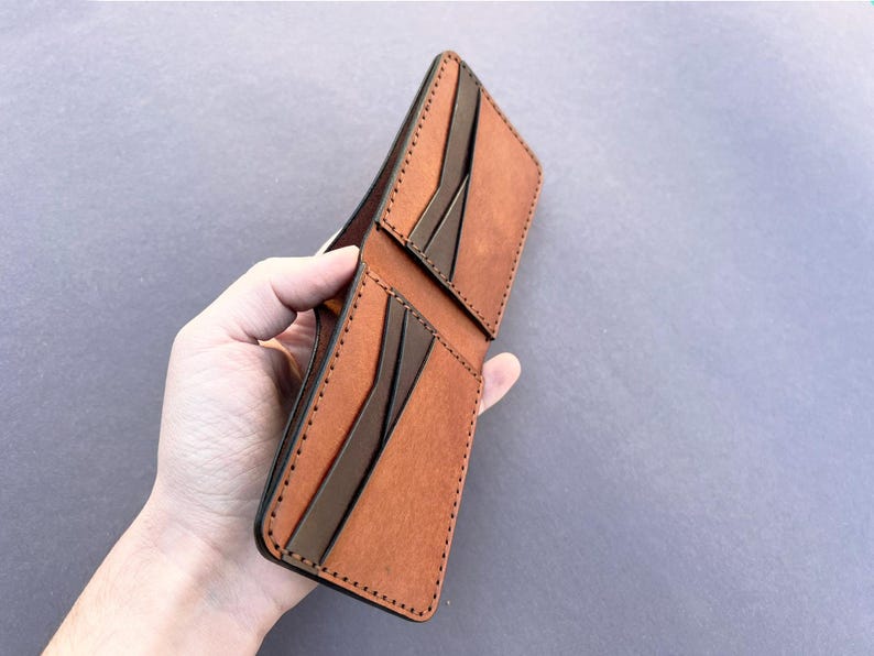 Wallet Pattern | Bifold Wallet Pattern | Leather Wallet PDF | + How to ...