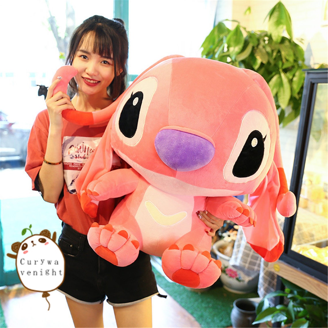 2045cm Giant Stitch Plush ToyKawaii Soft Stuffed Pillow Doll Etsy