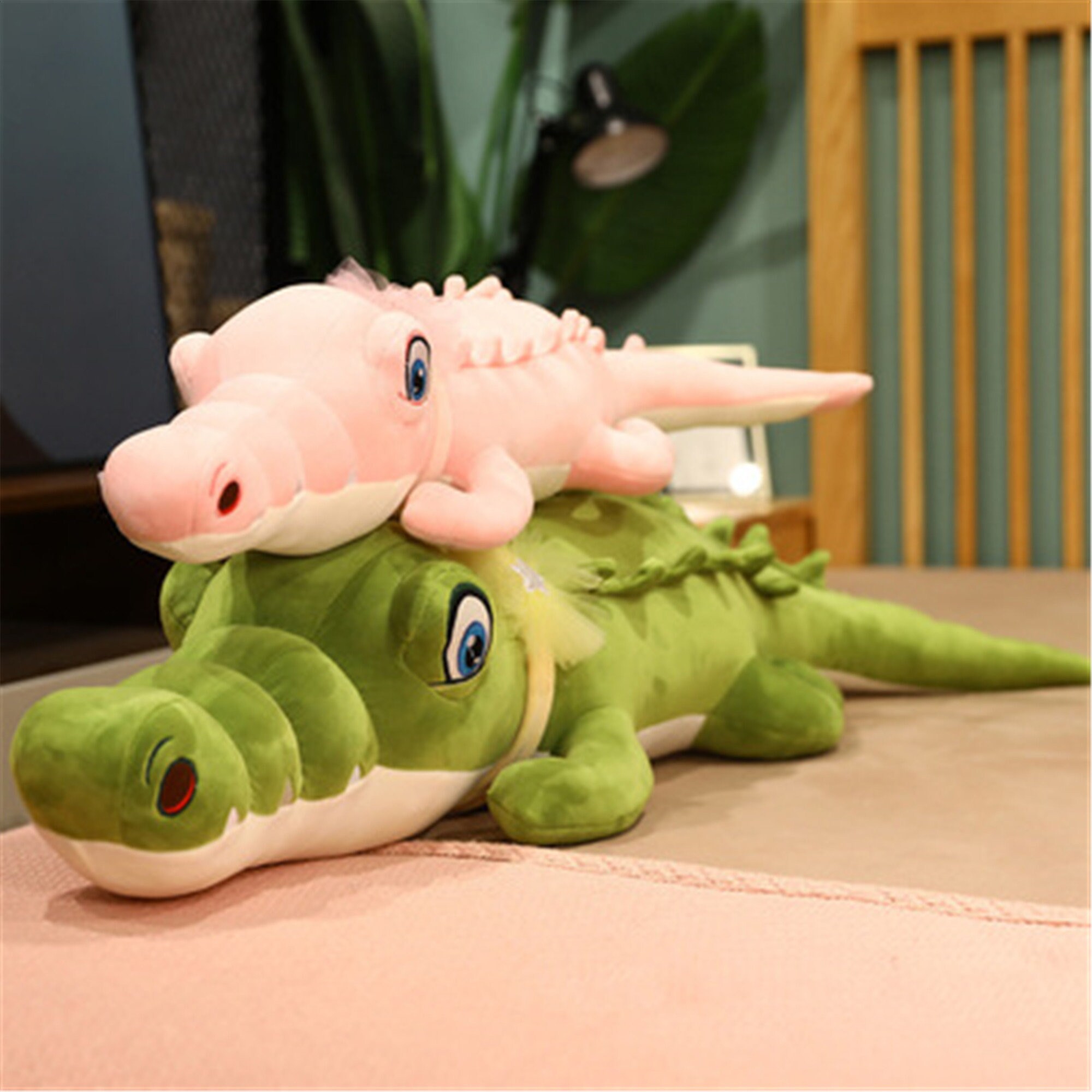 80cmGiant Crocodile Plush ToyStrip Crocodile PlushStuffed Etsy