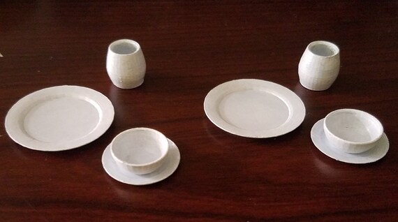 barbie doll dishes