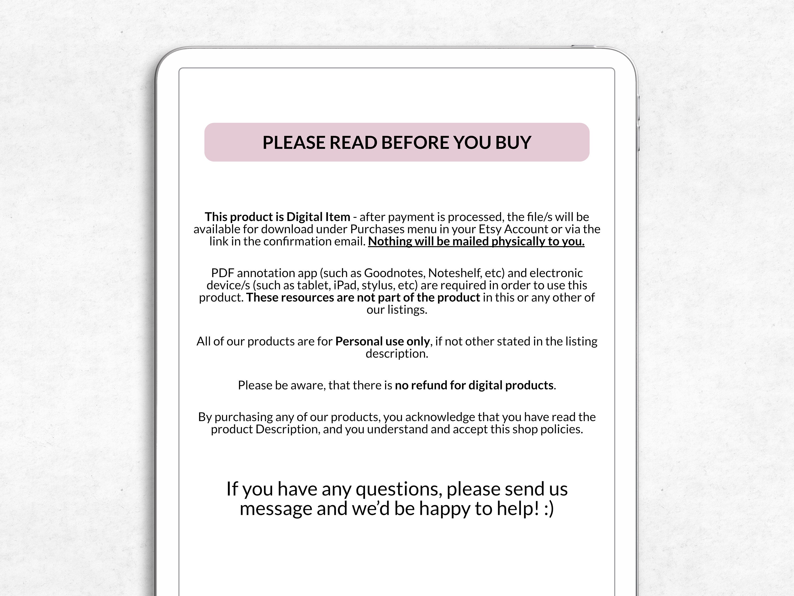 Indexed Notebook App Digital Index Folder Organizer for Digital Notebook Templates and ...