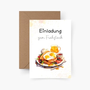 Gutschein zum Frühstücken gehen, Frühstücksgutschein, Gutschein Weihnachten, Gutschein Geburtstag, Geschenk Beste Freundin, Geschenk Mama