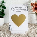Pregnancy announcement scratch card, pregnancy announcement, a little surprise, scratch card, pregnancy, you're going to be a dad, A6