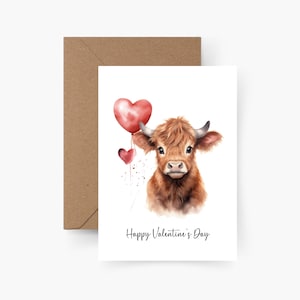 Happy Valentine's Day Valentinstagskarte A6, Liebe, Postkarte, Valentinskarte, Jahrestag, Hochzeitstag, Liebe Tinder