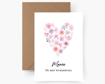 Mother's Day gift, Mother's Day card, Mom gift, Best Mom, Birthday card Mom, Birthday gift, Mother's Day gift