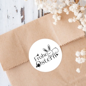 Frohe Ostern Sticker, Ostersticker, Happy Easter, Geschenkaufkleber, Aufkleber für Briefe, Osterspost, Geschenkverpackung