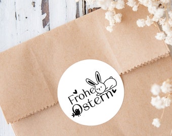 Happy Easter stickers, Easter stickers, Happy Easter, gift stickers, stickers for letters, Easter mail, gift wrapping