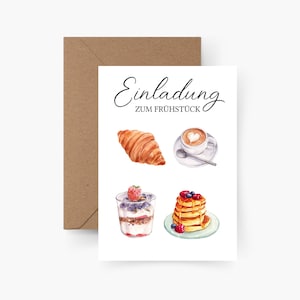 Gutschein zum Frühstücken gehen, Frühstücksgutschein, Gutschein Weihnachten, Gutschein Geburtstag, Geschenk Beste Freundin, Geschenk Mama