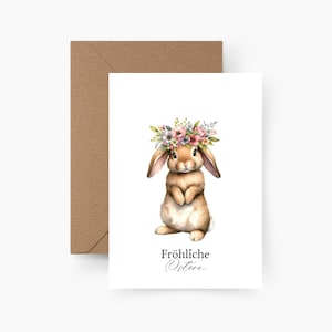 Buona Pasqua, acquerello, carta ruvida, set di cartoline pasquali, buste, cestino pasquale, auguri pasquali, cartoline, cartoline pasquali, cartoline pasquali, coniglietto pasquale