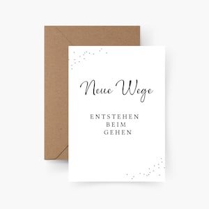 New Ways Kaart A6, Beste Vrienden, Veel Geluk Wensen, Veel Geluk, A6, Aquarel, Structuurpapier