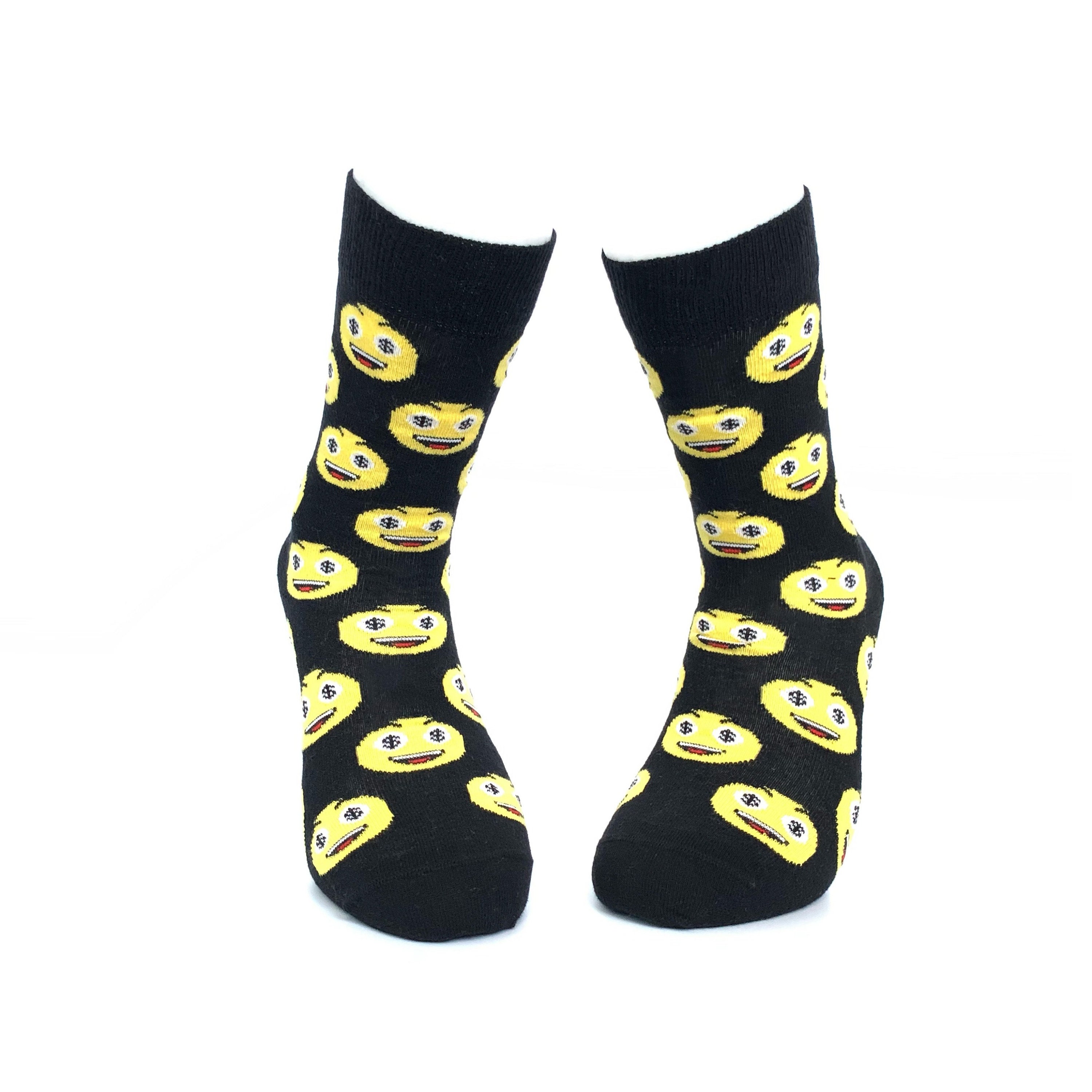 Money Socks Men's Fun Novelty Crew Socks Dollar Cash Etsy