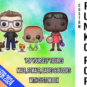 POP! Yourself figure and/or custom box (please read description)