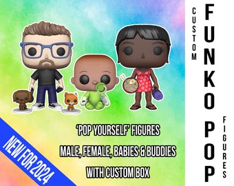 POP! Yourself figure and/or custom box (please read description)