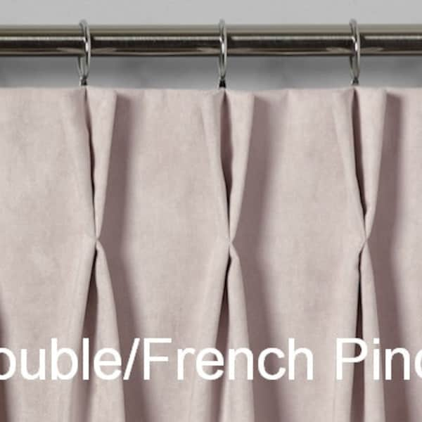 For Double (French) Pich Pleats, Pencil Pleats Top to Your Curtains and Drapes, Not to be sold separately, Curtains are not included