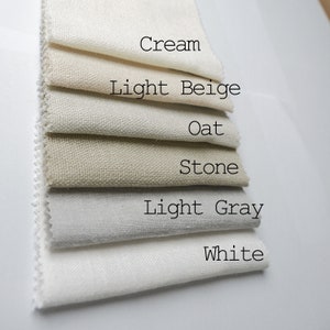 Natural Linen Curtains for Living Room, Custom Size Linen Curtain Panels for Bedroom. Linen Drapery, for track, Rod Pocket, Grommet zdjęcie 2