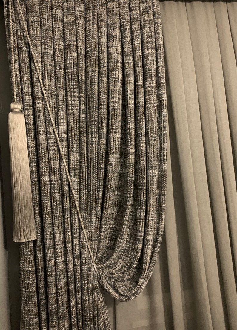 Decorative Curtain Panel Heavy Weight Drapery Panel custom Etsy