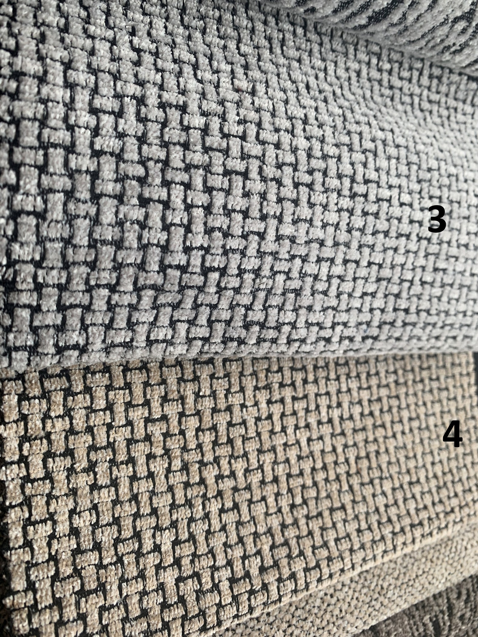 Chenille Upholstery Cotton Fabric by Yard meter. Basketweave Etsy