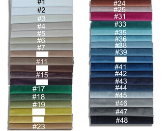 100 % Blackout Thermal Lined Velvet Curtain for Living room, Bedroom, 50 Colors. Custom Size Rod Pocket, Grommet, Hook and Ring Options