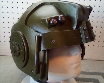 DIY Fallout Combat Helmet EVA Foam Template