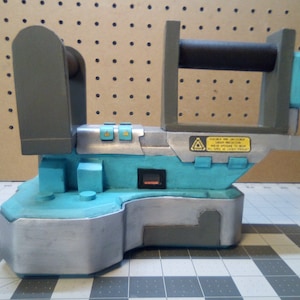 DIY Cyberpunk Trauma Team AED Prop EVA Foam Template