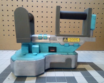 DIY Cyberpunk Trauma Team AED Prop EVA Foam Template