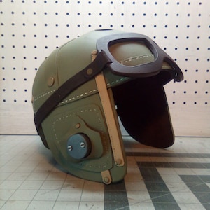 DIY WW2 Tanker Helmet EVA Foam Helmet Template