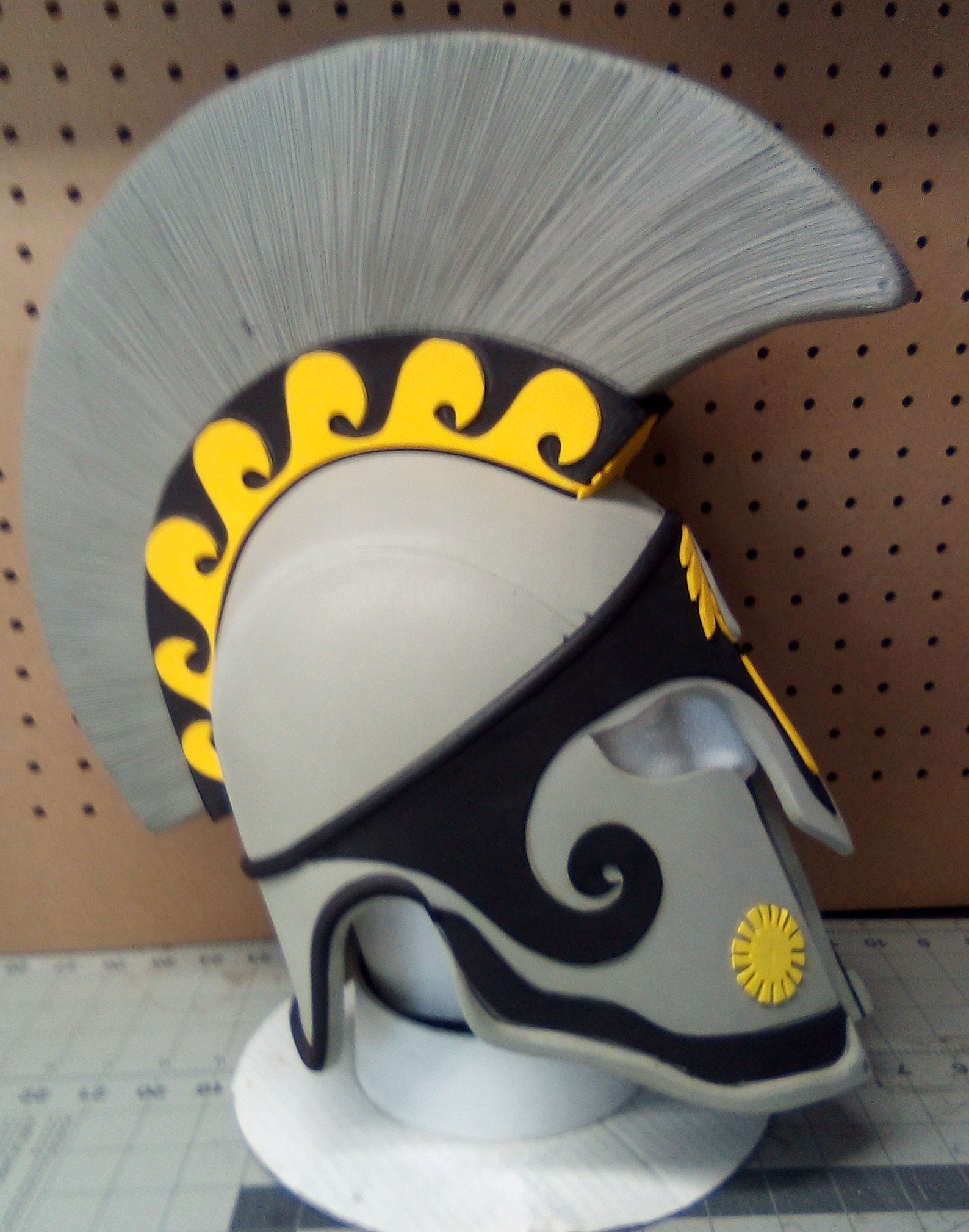 Greek Spartan Helmet EVA Foam Template Etsy