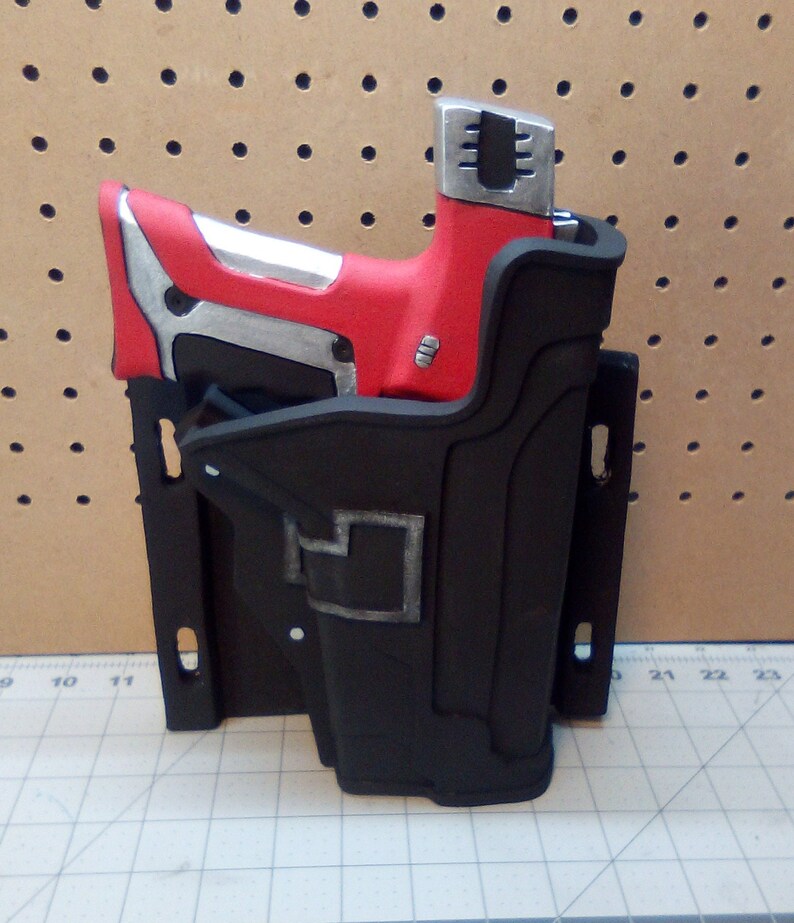 Cyberpunk 2077 Militech Pistol & Holster EVA Foam Template Etsy Australia