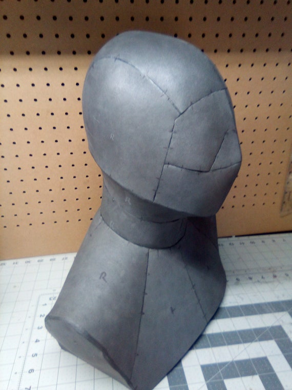 DIY Mannequin Bust Head EVA Foam Template 