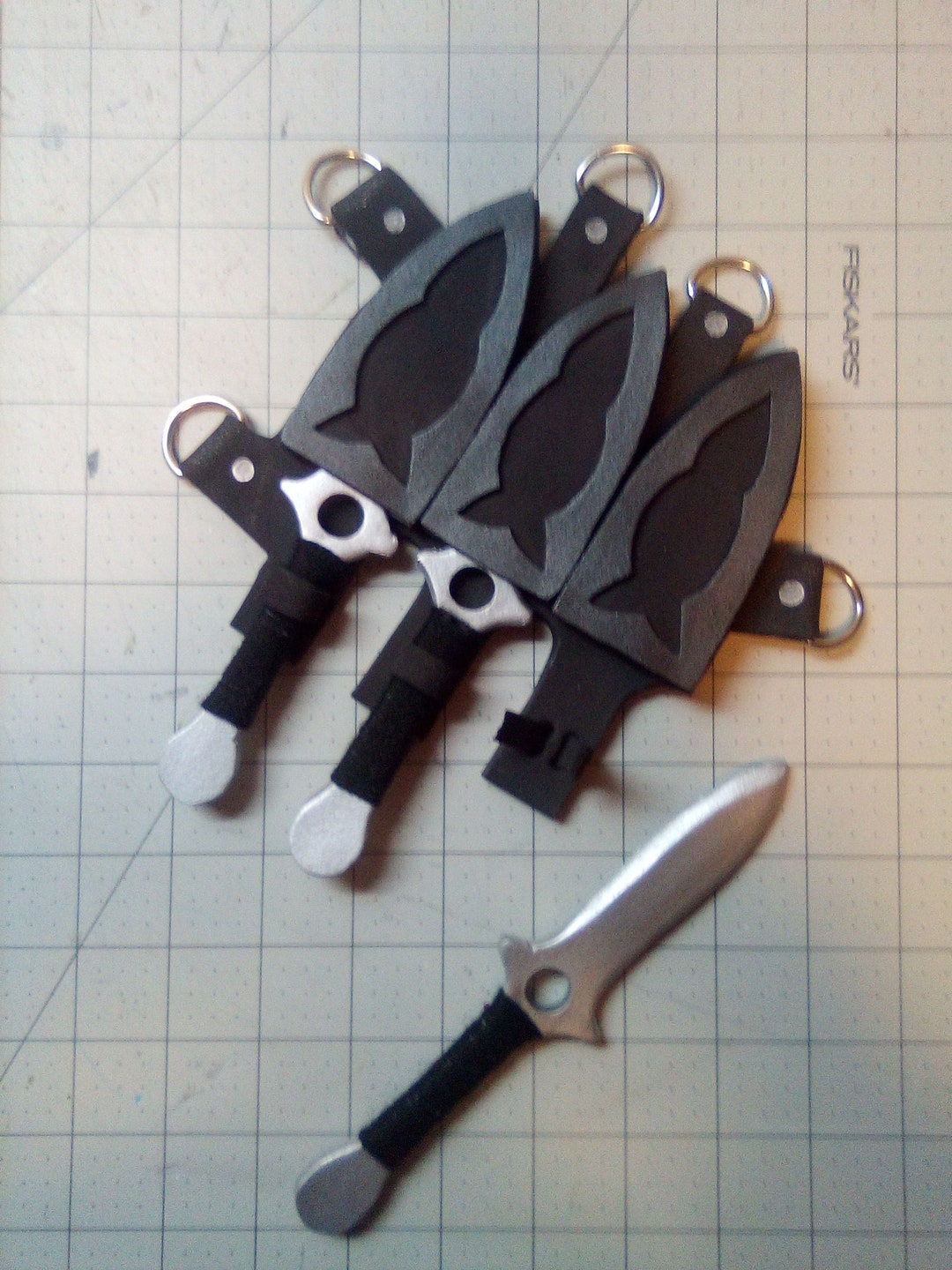 Foam Knives & Chest Holster EVA Foam Template Etsy