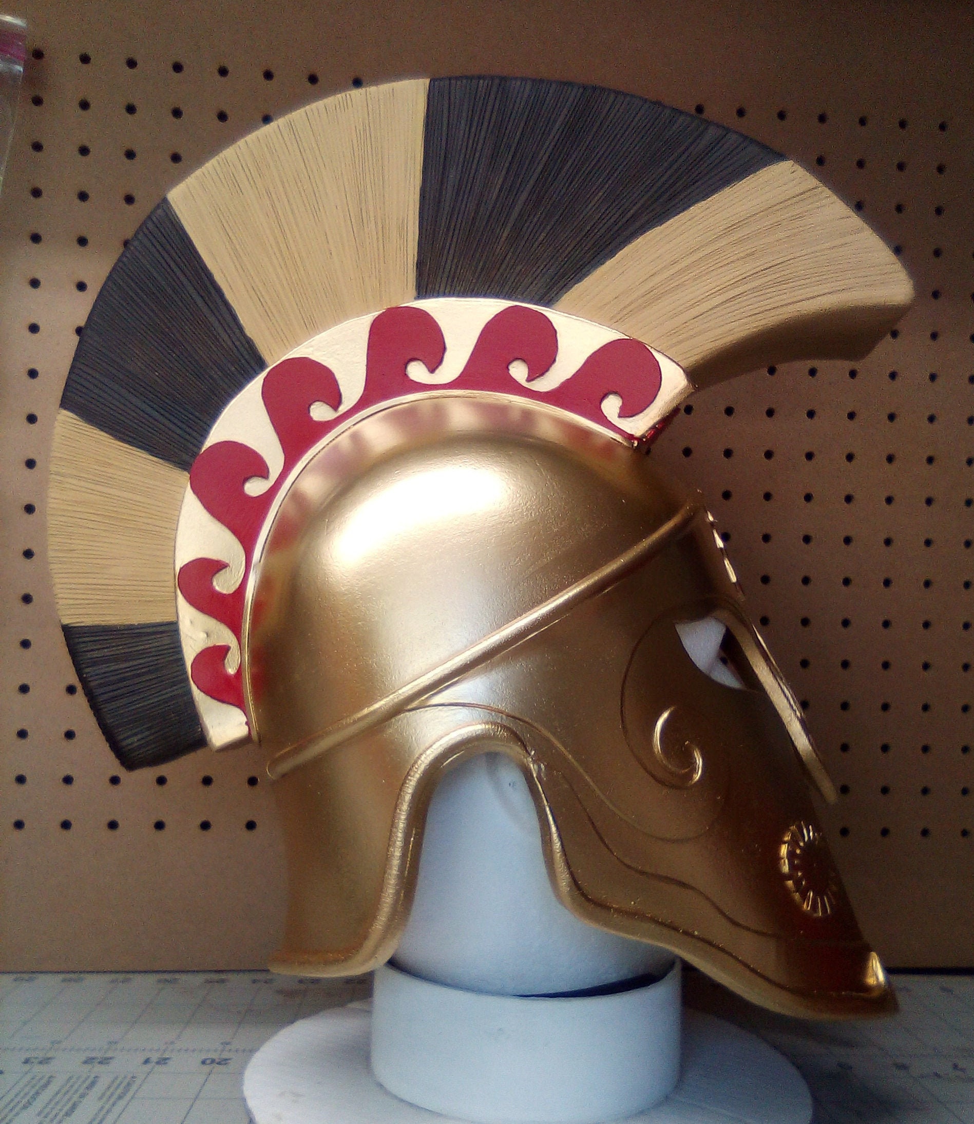 Greek Spartan Helmet EVA Foam Template Etsy.de