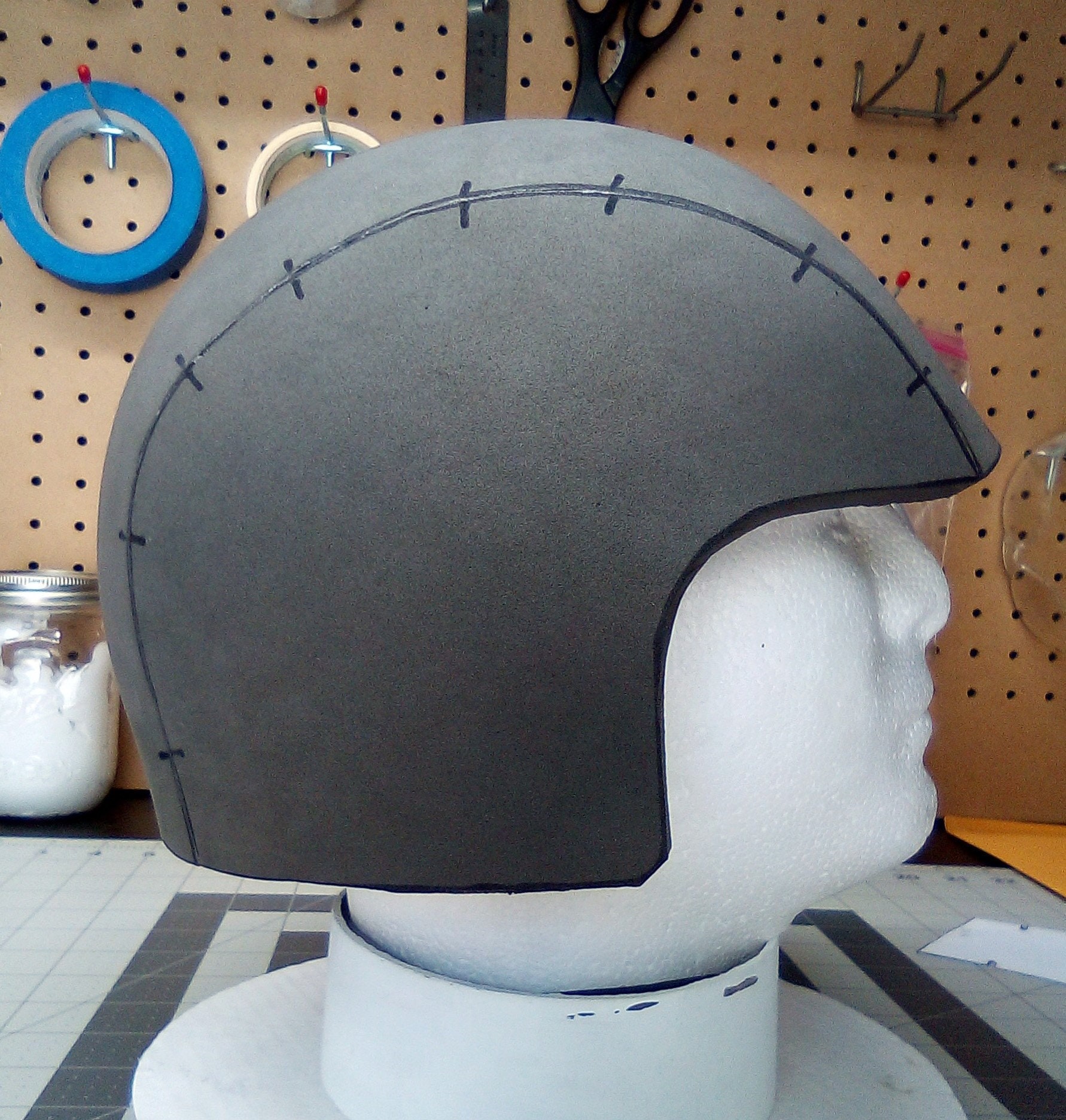 Simple Military Style Helmet EVA Foam Template Etsy Simple Military Style Helmet EVA Foam Template Etsy