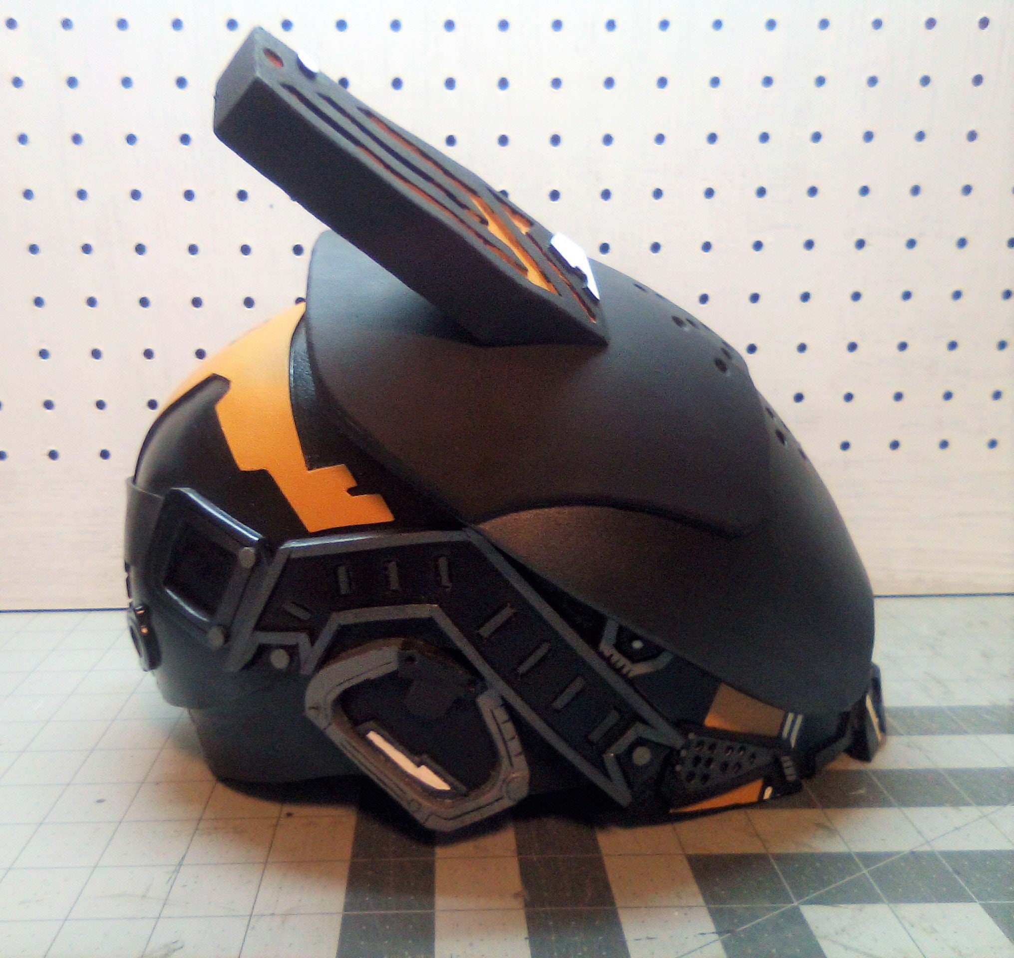 DIY Cyberpunk Techwear Tactical Helmet EVA Foam Template - Etsy