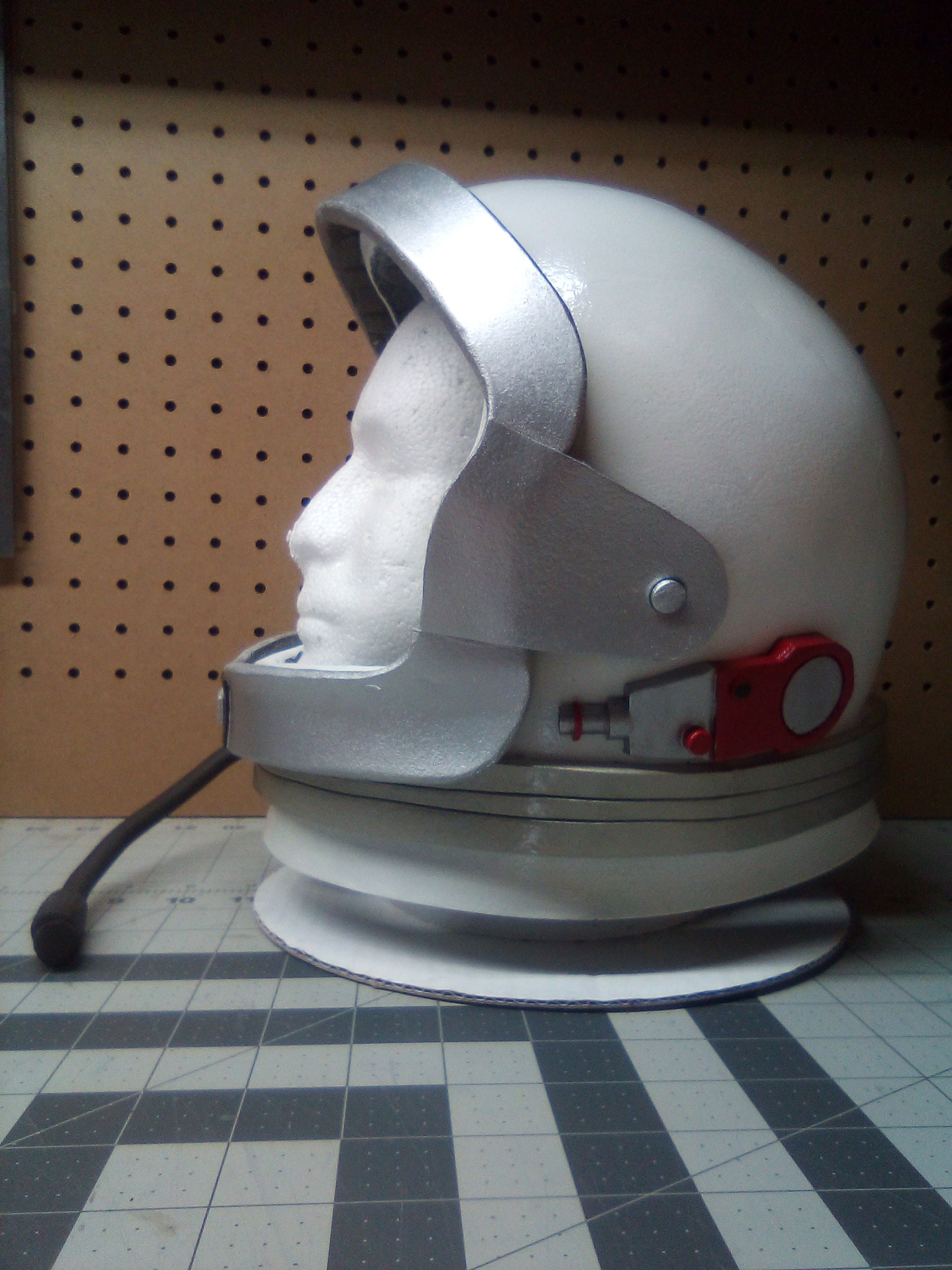 Astronaut Helmet Cosplay Space Helmet Fancy Dress Party Astronaut Helmet  Unisex Foam Helmet Space Custom -  Norway
