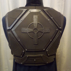 DIY Warrior Nun Ava&#39;s S1 Vest EVA Foam Template
