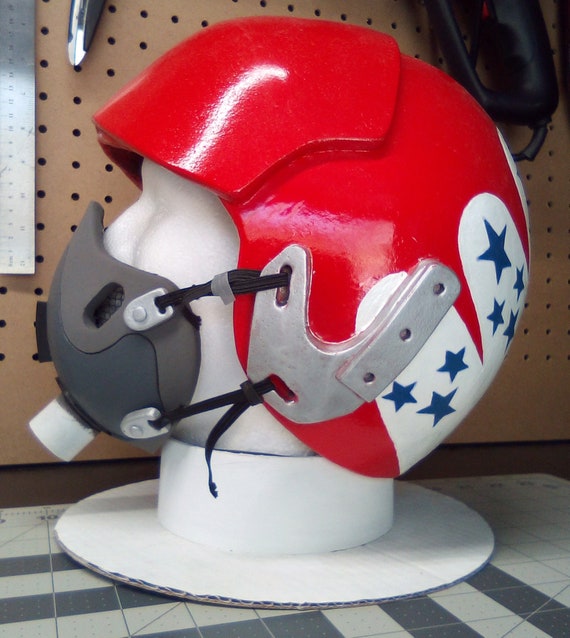 Fighter Pilot Helmet & Mask EVA Foam Template - Etsy