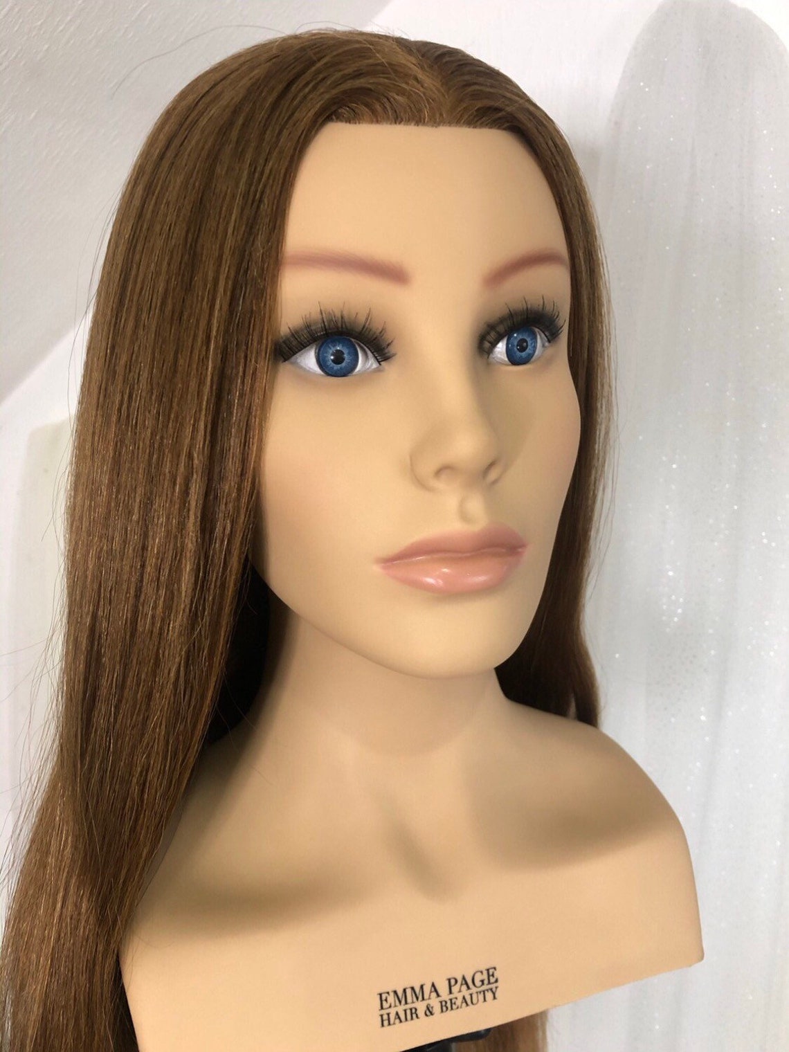 Amelie Training Head Mannequin Doll 24 Inches 240 Grams Etsy