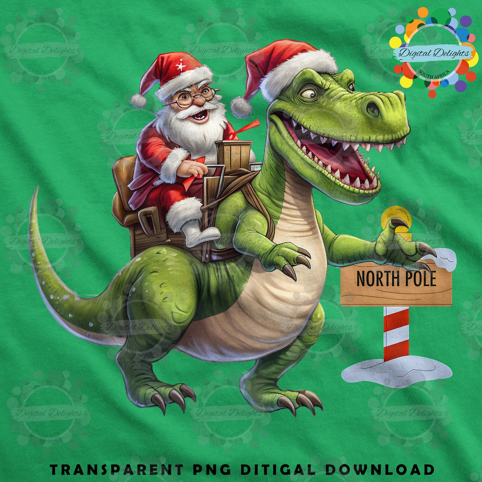 Christmas Trex, Tyrannosaurus Rex, Santa Saurus Svg, Santa Claus Dino ...