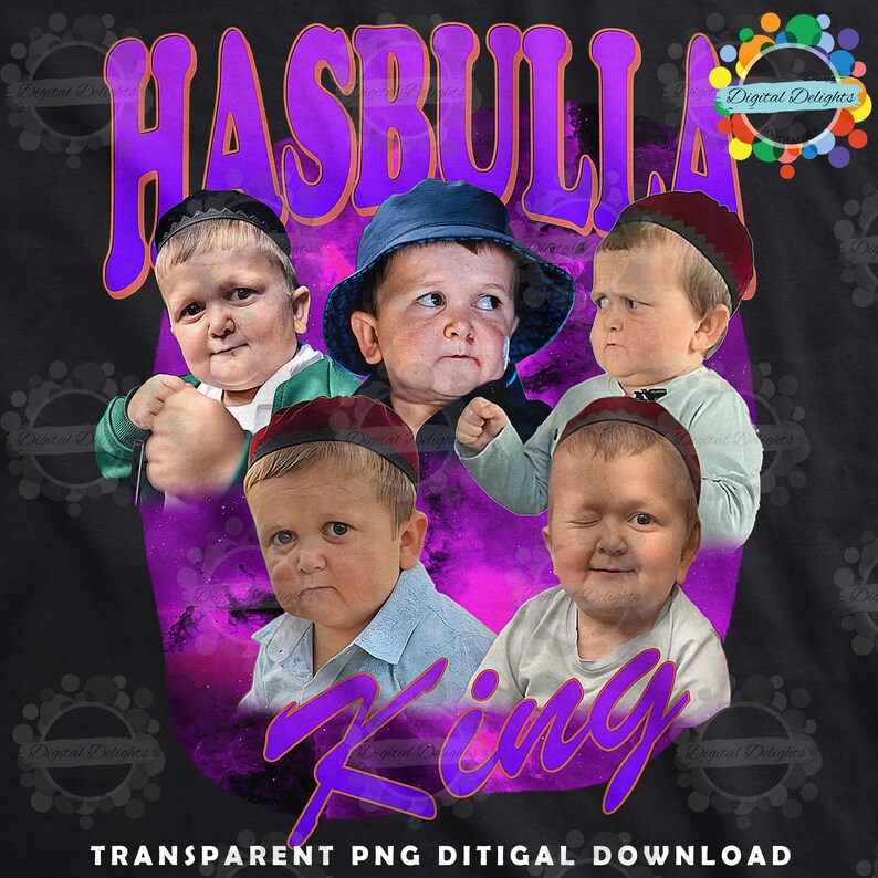 Hasbulla the Eras Style Design Retro King Hasbulla King Etsy